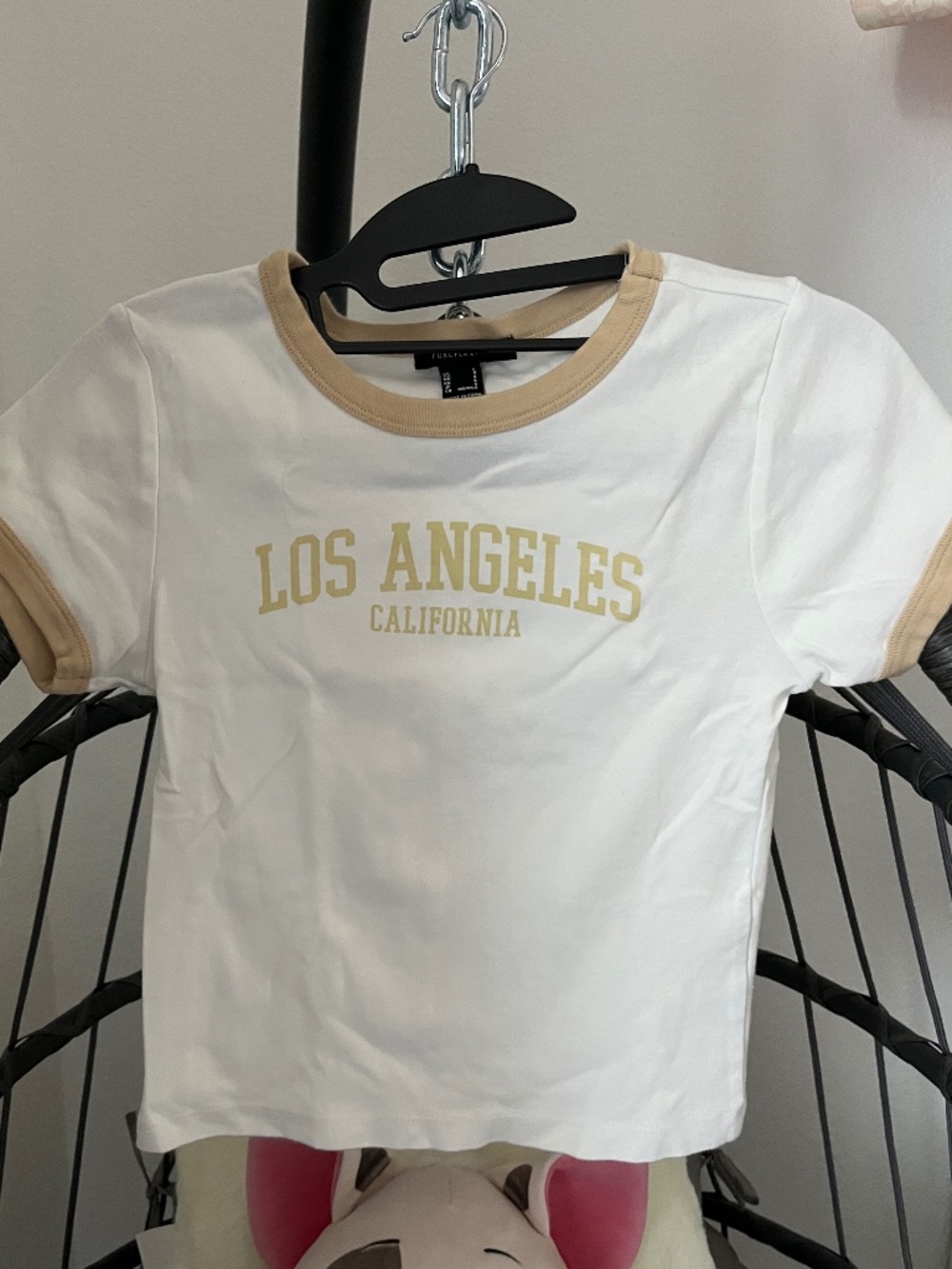 Forever 21 Los Angeles CA Graphic Baby Tee
